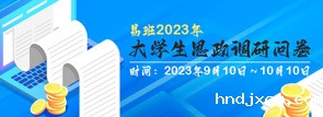 2023年思政大数据调研问卷